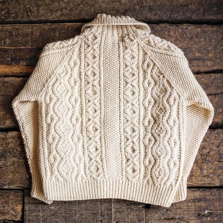 INVERALLAN / 3A LUMBER CARDIGAN "WHITE"