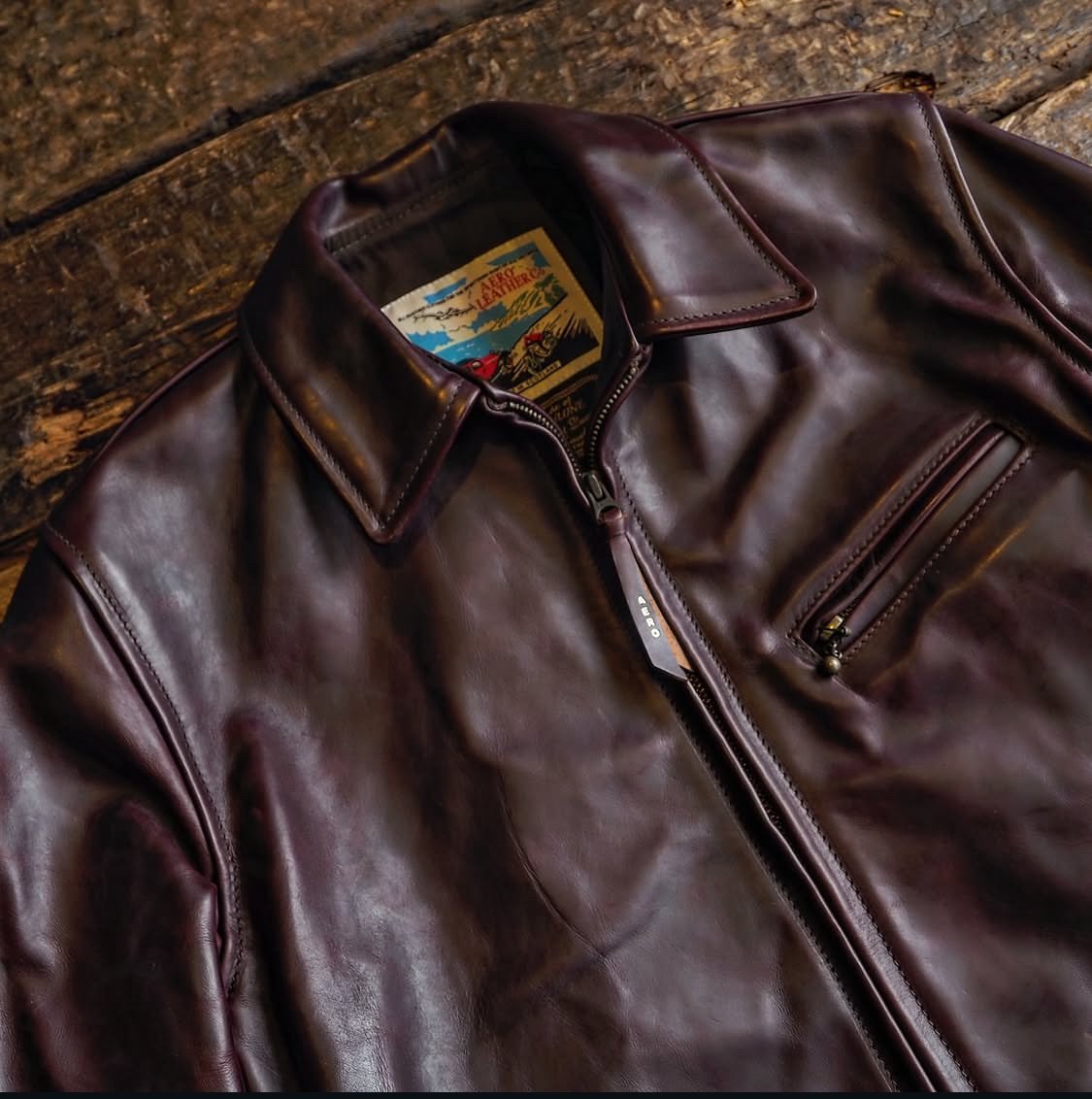 Aero Leather / Half Belt STF -Cordovan- | CALIF