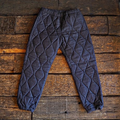 FULLCOUNT／DENIM QUILTING EASY PANTS