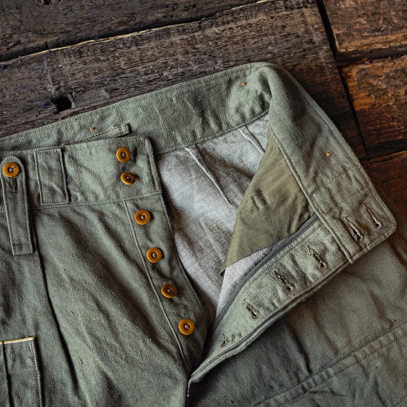 Nigel Cabourn/BRITISH ARMY PANTS -Loose Denim- Nigel Cabourn/BRITISH ARMY PANTS -Loose Denim-