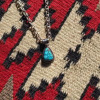 Henry Mariano ／ TURQUOISE PENDANT TOP "Kingman Turquoise"  A