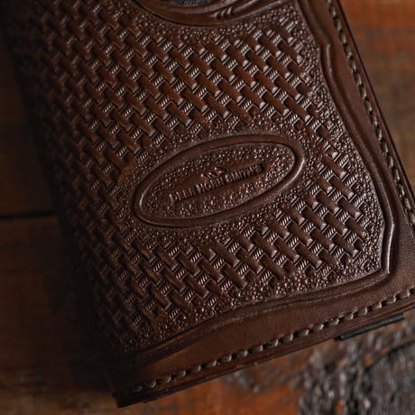 DEER HORN SMITHS Leather／CRAFT MIDDLE WALLET ”BROWN"