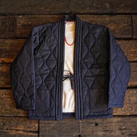 FULLCOUNT／DENIM QUILTING HAPPI COAT