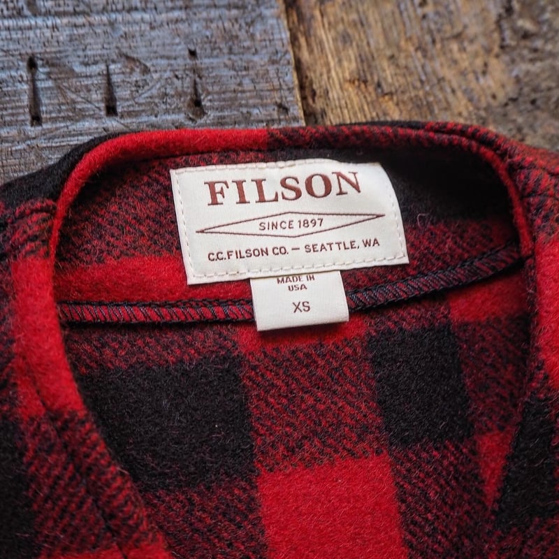 FILSON / MACKINAW WOOL VEST | CALIFORNIA HARVE...