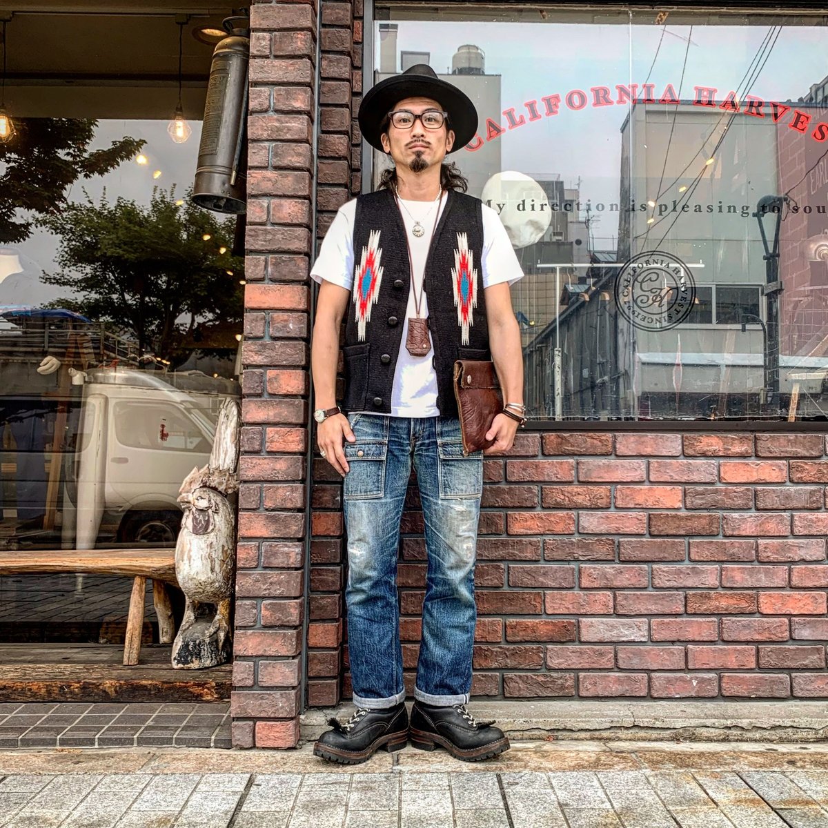 ORTEGA'S / VEST (BLACK36インチ) | CALIFORNIA HA ORTEGA'S / VEST (BLACK36インチ) | CALIFORNIA HA