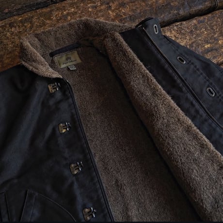 Nigel Cabourn ／ 40's US CLIP JACKET MODIFY -Black-