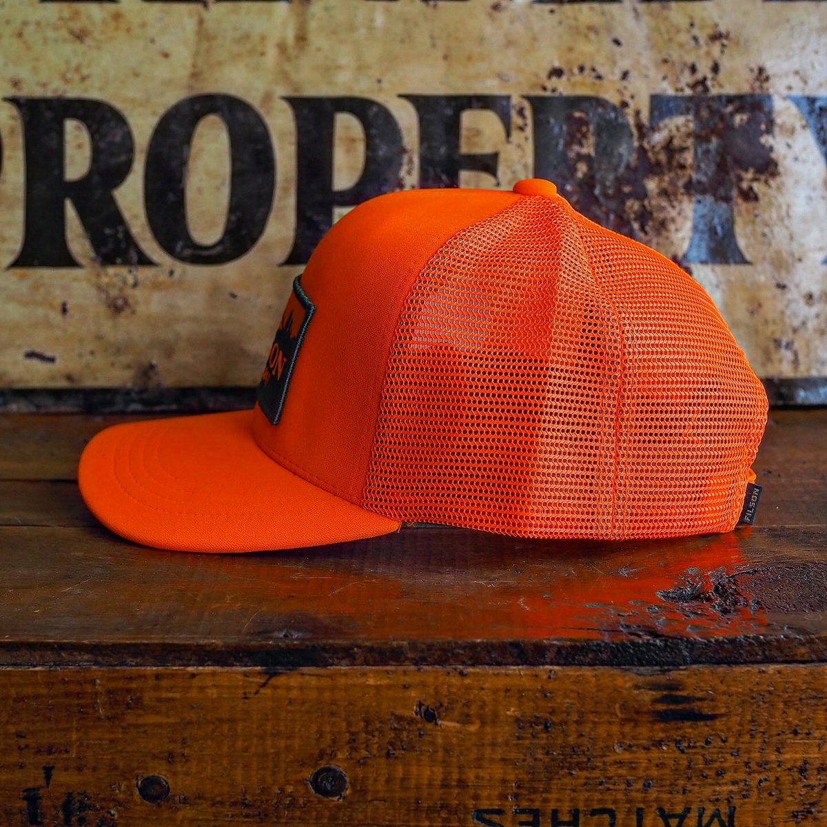 FILSON／LOGGER MESH CAP -Orange- | CALIFORNIA H