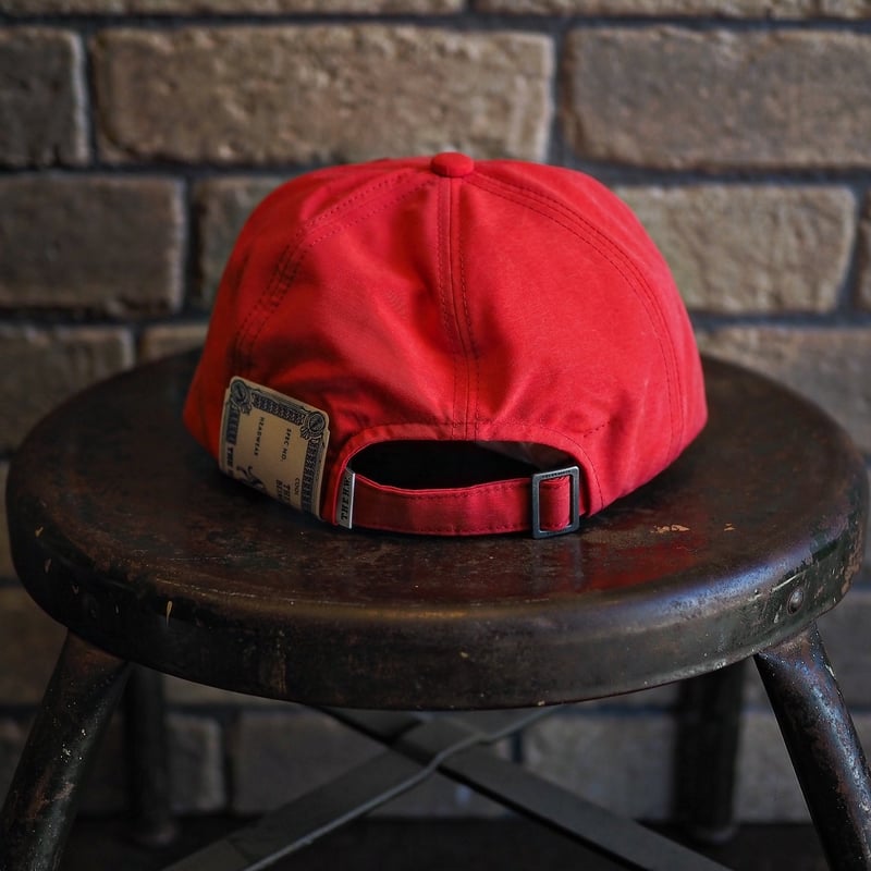 dog&co 刺繍ロゴ 赤 ベースボールキャップ THE H.W.DOG & Co 新作キャップ レッド - メルカリ