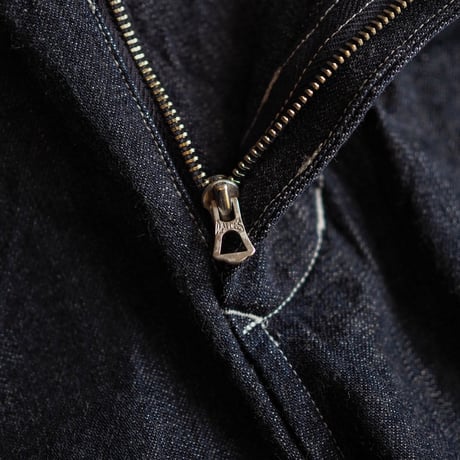 HAVERSACK ／ Selvedge Denim High Waist Cropped Wide Pants