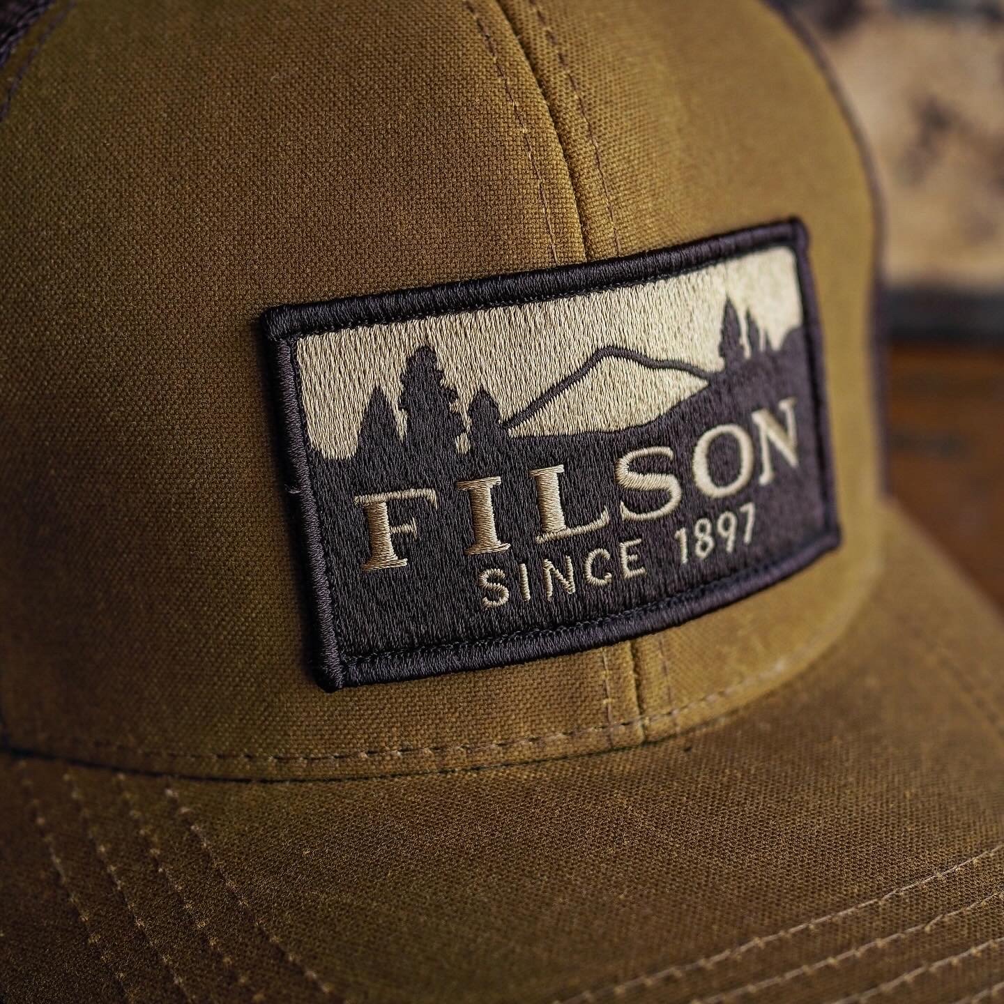 FILSON／LOGGER MESH CAP -Dark Tan- | CALIFORNIA