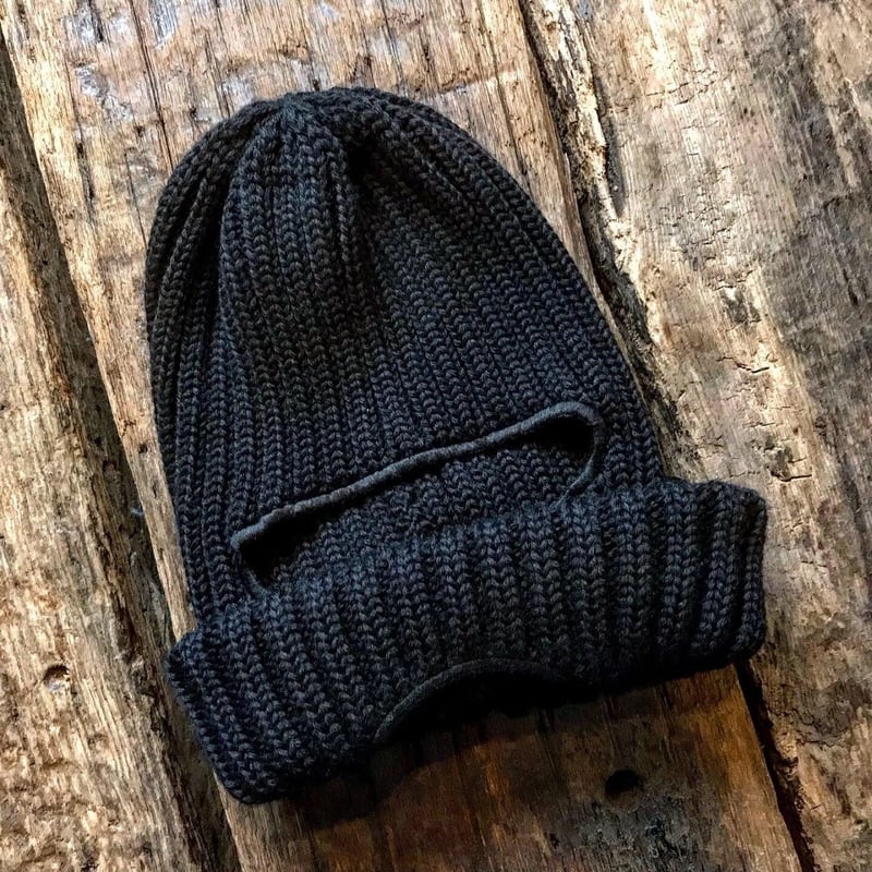 THE H.W.DOG＆CO ニット帽 ビーニー 黒 HW Dog Co. ブラック