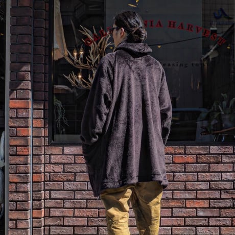 FULLCOUNT / Furry Fleece Hoodie Coat