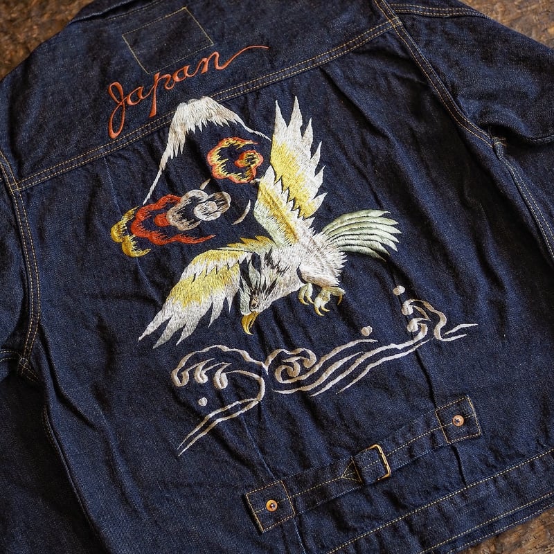 FULLCOUNT / 2107E SOUVENIR EMBROIDERY TYPE1 DEN