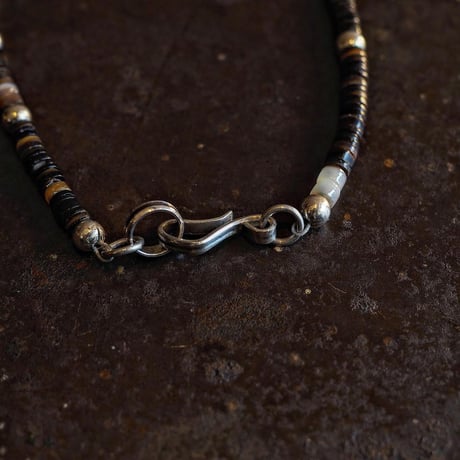 DUCK TAIL ／Heishi Beads Necklace "CH Custom"