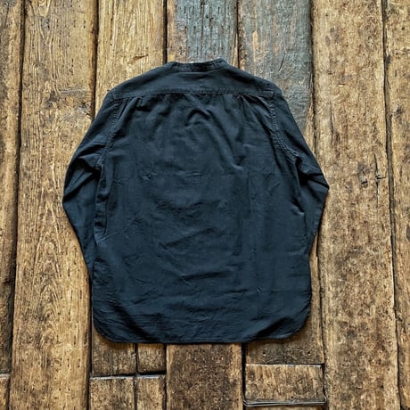 FULL COUNT / Stand Collar Chambray Shirt
