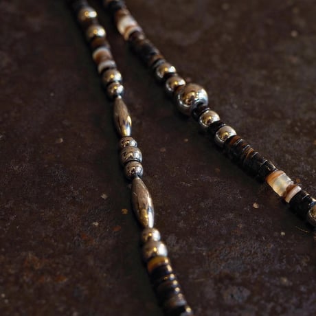 DUCK TAIL ／Heishi Beads Necklace "CH Custom"