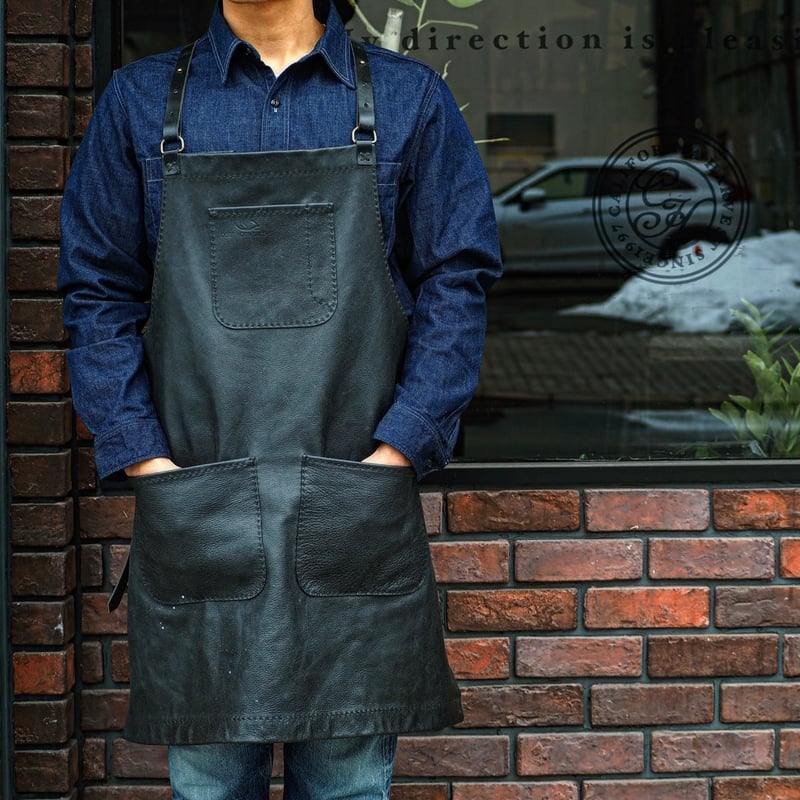 bohem フリンジエプロン エントリーモデル帆布エプロン JXH-HP-11033 | 俺のエプロン