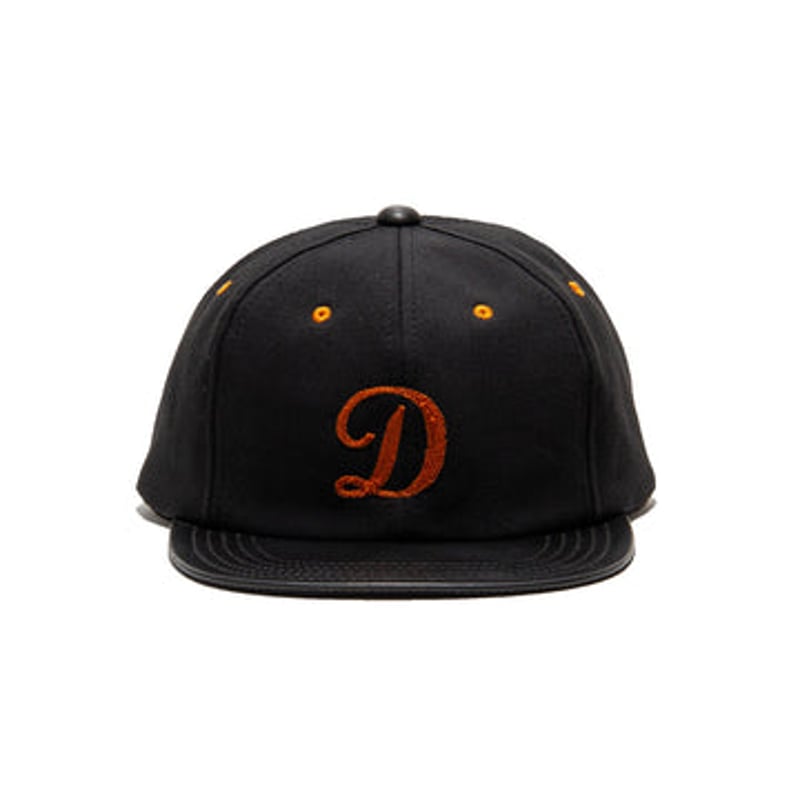 THE H.W.DOG&CO. / 2 TONE LEATHER COTTON CAP | C