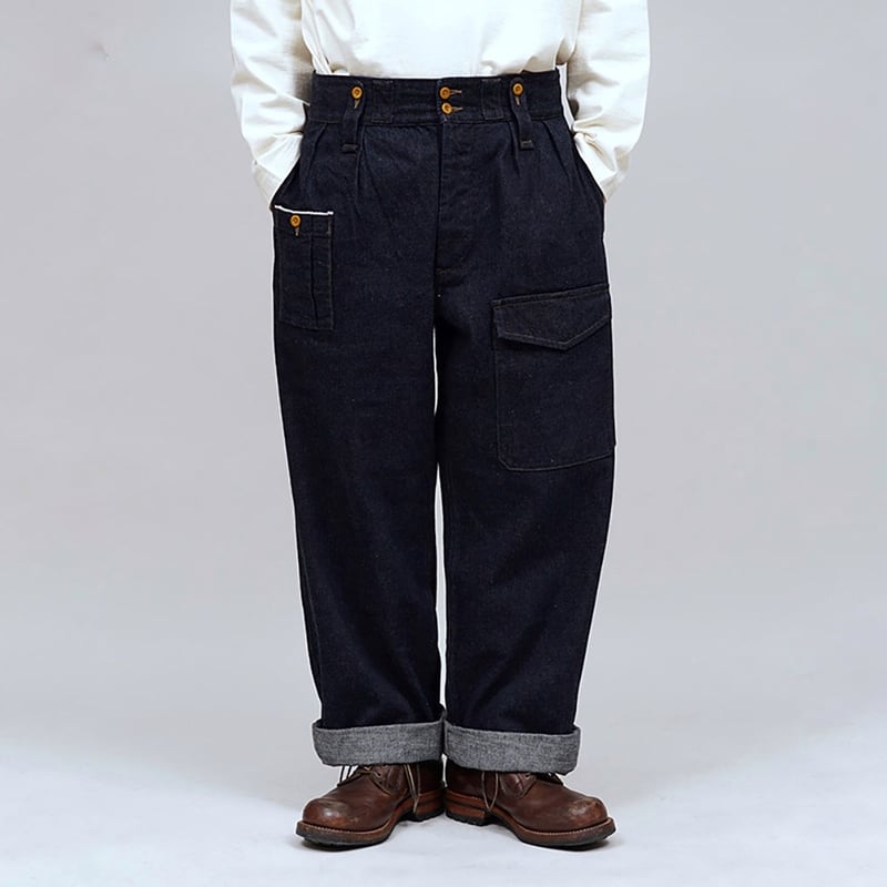 Nigel Cabourn／BRITISH ARMY PANTS -Loose Denim-