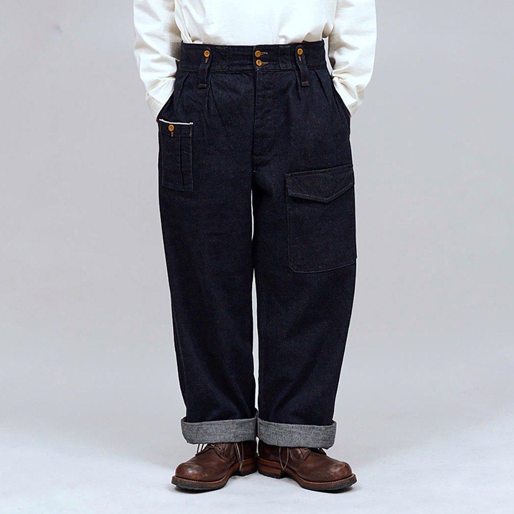 Nigel Cabourn／BRITISH ARMY PANTS -Loose Denim-