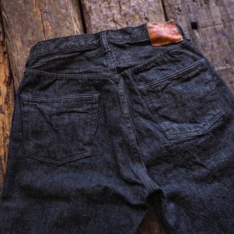 FULLCOUNT /  0105 BK WIDE DENIM (One Wash)