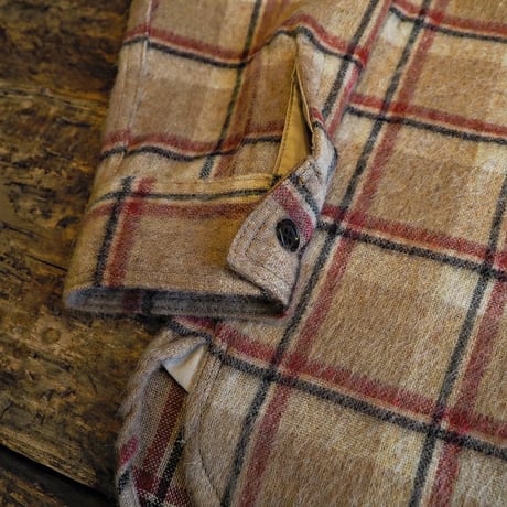 FULLCOUNT ／ 4096 WOOL SHAGGY CHECK WORK SHIRT