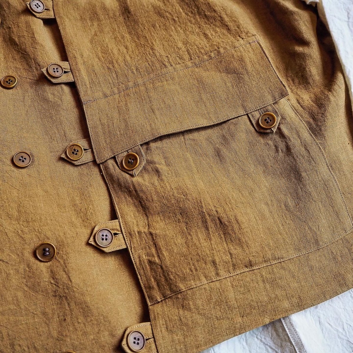 HAVERSACK / クロップドミリタリーベスト | CALIFORNIA HARVEST