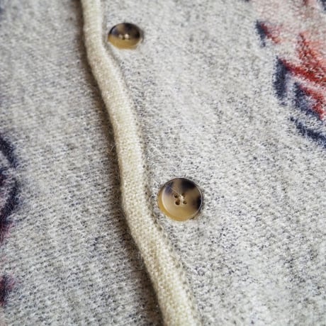 PENDLETON / SHAGGY KNIT CARDIGAN "IVORY.W"