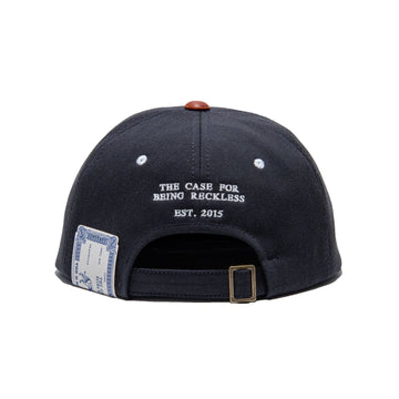 THE H.W.DOG&CO. / 2 TONE LEATHER COTTON CAP | C
