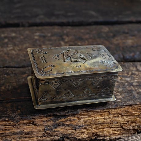 J.Alexander / STAMPED THUNDERBIRD AND ARROWS BOX