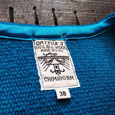 ORTEGA’S / VEST   (TURQUOISE 38インチ)