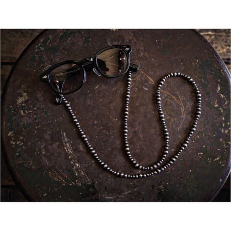 DUCK TAIL x CH / Silver Beads Necklace（3way）