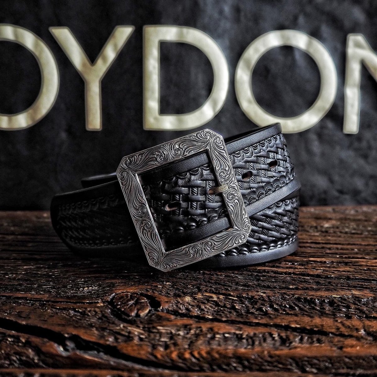 D.E.OSCAR / Garrison Silver Buckle | CALIFORNIA