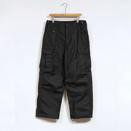 Nigel Cabourn ／ ARMY CARGO PANT -Black-