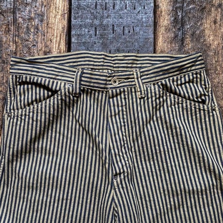 FULLCOUNT / Brown Hickory Cinch Back Work Pants