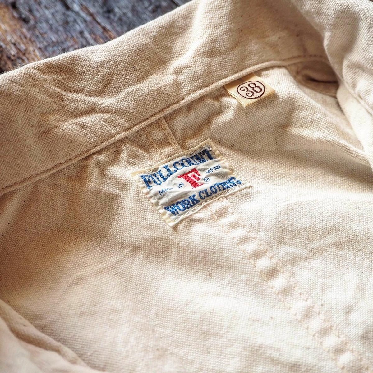 FULLCOUNT / WHITE CANVAS COVERALL JACKET | CALI