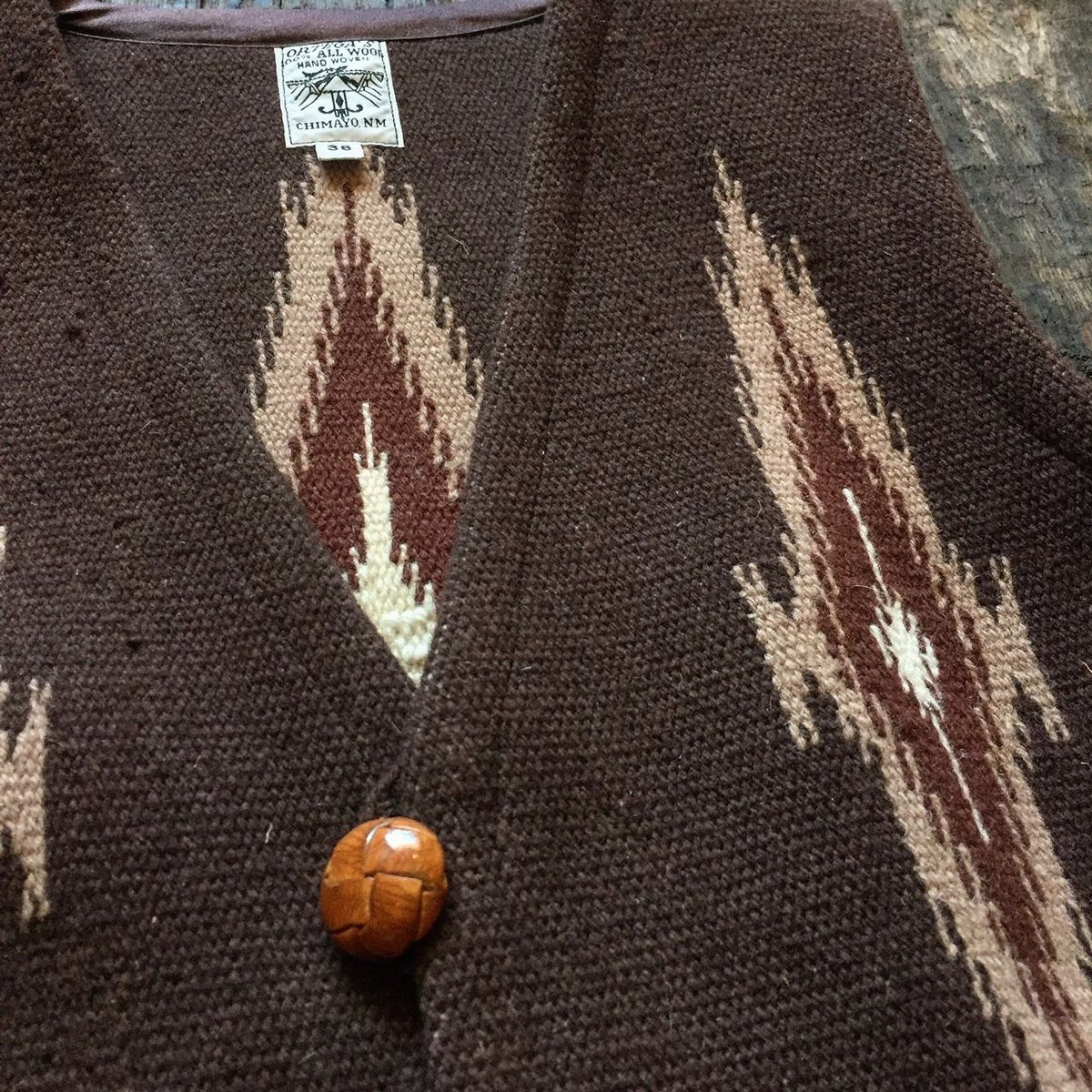 ORTEGA'S / VEST (BROWN36インチ) | CALIFORNIA HA