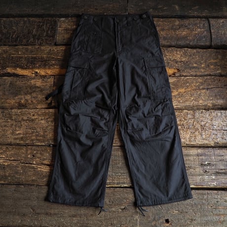 Nigel Cabourn ／ ARMY CARGO PANT -Black-