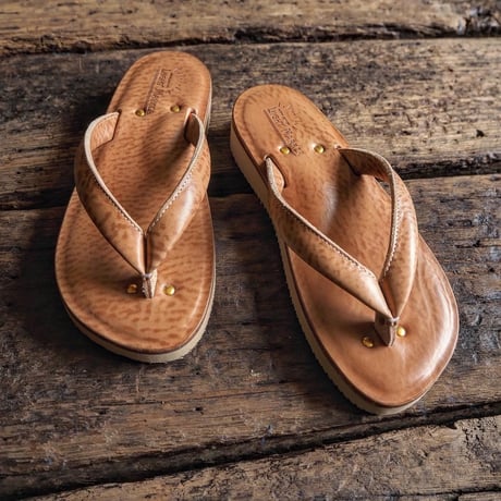 LIGHT MARKER / BEACH SANDAL (BUTTERO "NATURAL" )