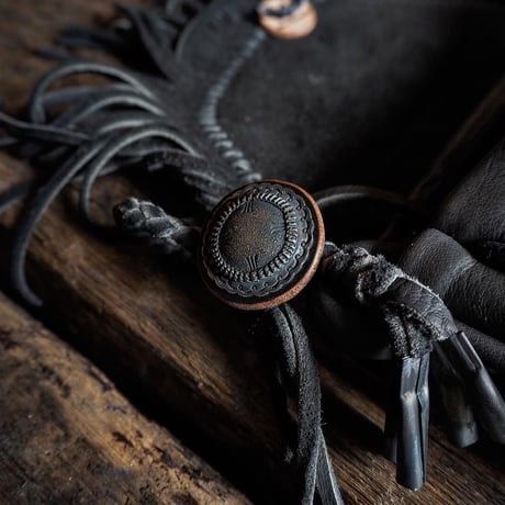 梟唄OWLSONG / DEER LEATHER BEADING BAG SETUP