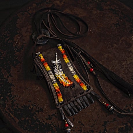 梟唄OWLSONG / PENDANT BAG "YELLOW"