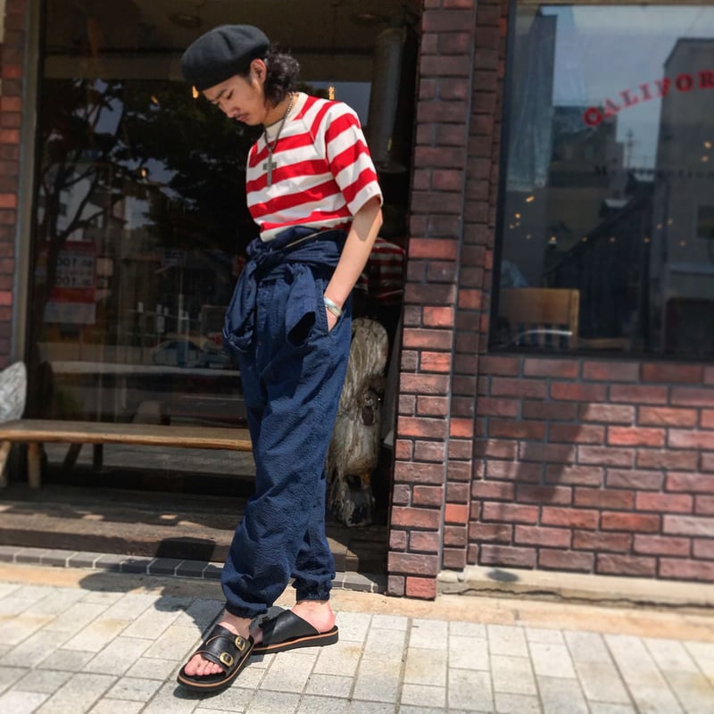 Haversack オールインワン HAVERSACK / インディゴシアサッカーオールインワン