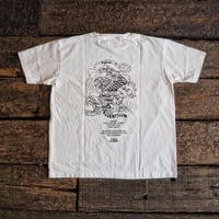 FULLCOUNT／"Tiger&Dragon" (25SS) 5500PT-15 Graphic Tee