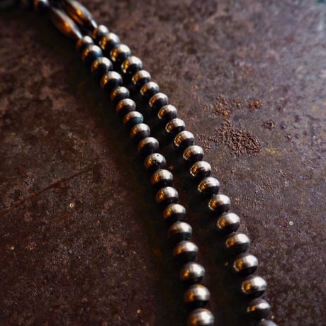 DUCK TAIL / Silver Beads Chain "SP-Type" 70cm