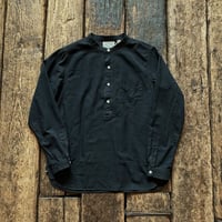 FULL COUNT / Stand Collar Chambray Shirt