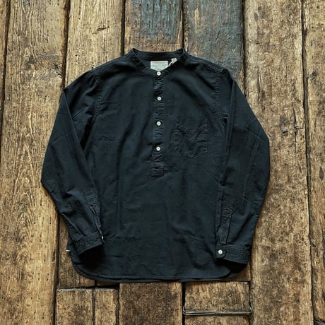 FULL COUNT / Stand Collar Chambray Shirt