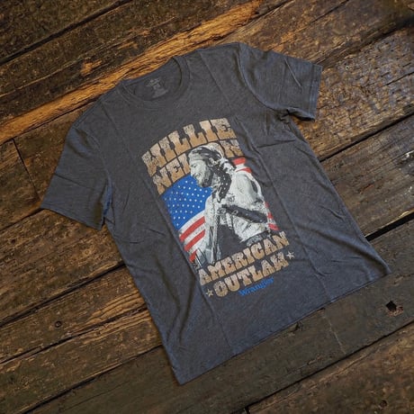 Wrangler ／ Willie Nelson Graphic Tee