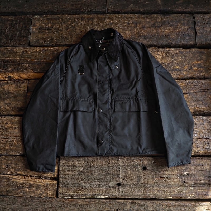 Barbour／SPEY WAXED COTTON JACKET -Black- | CALI