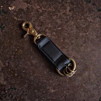 BACK DROP Leathaers / KEY RING