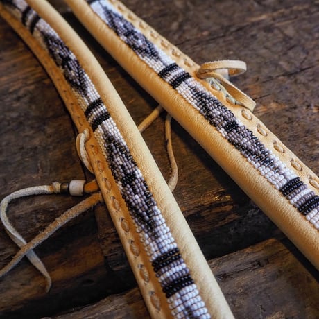 梟唄OWLSONG／DEER LEATHER MEDICINE BAG "Natural"